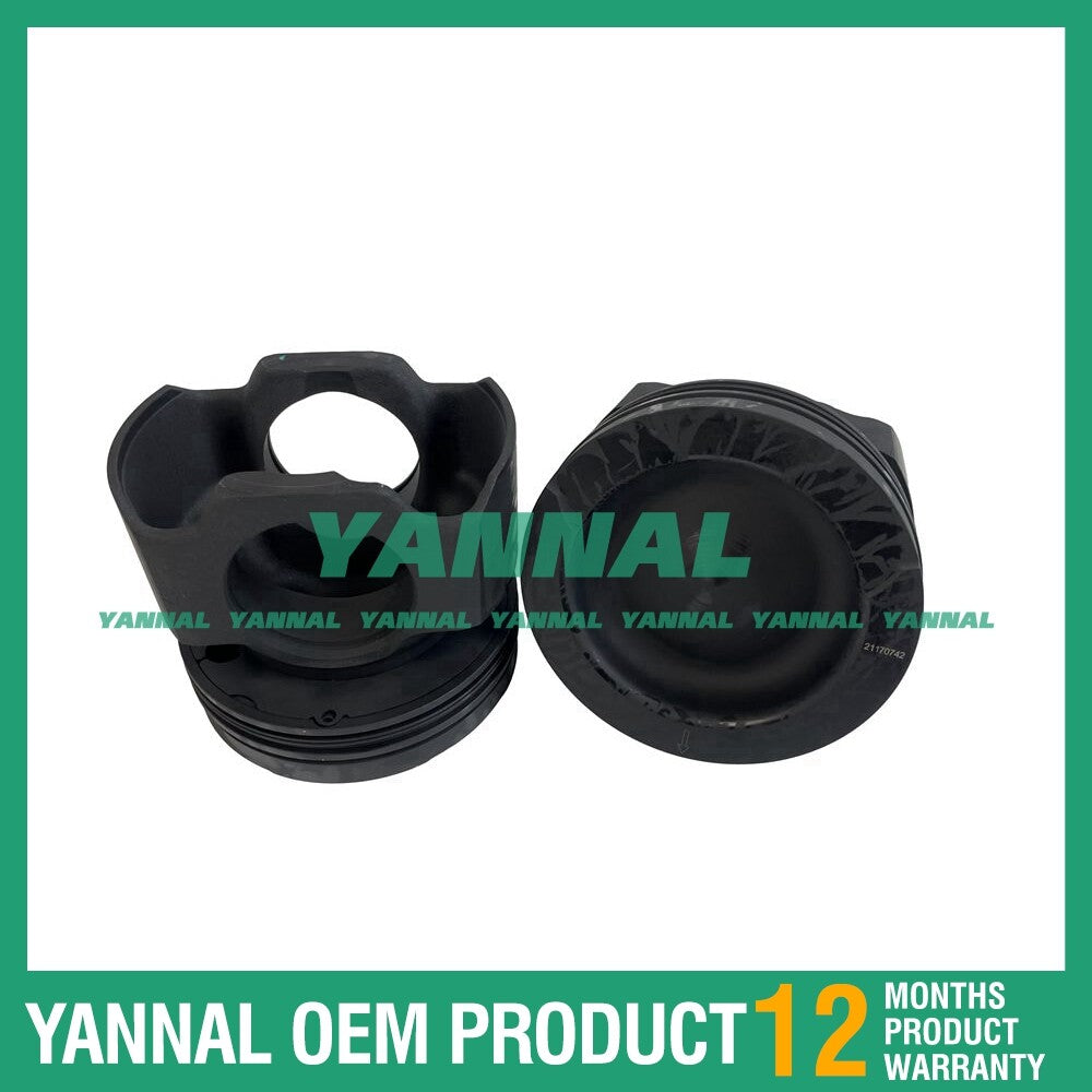 6x D13 Piston Kit STD for Volvo Diesel Engine Parts