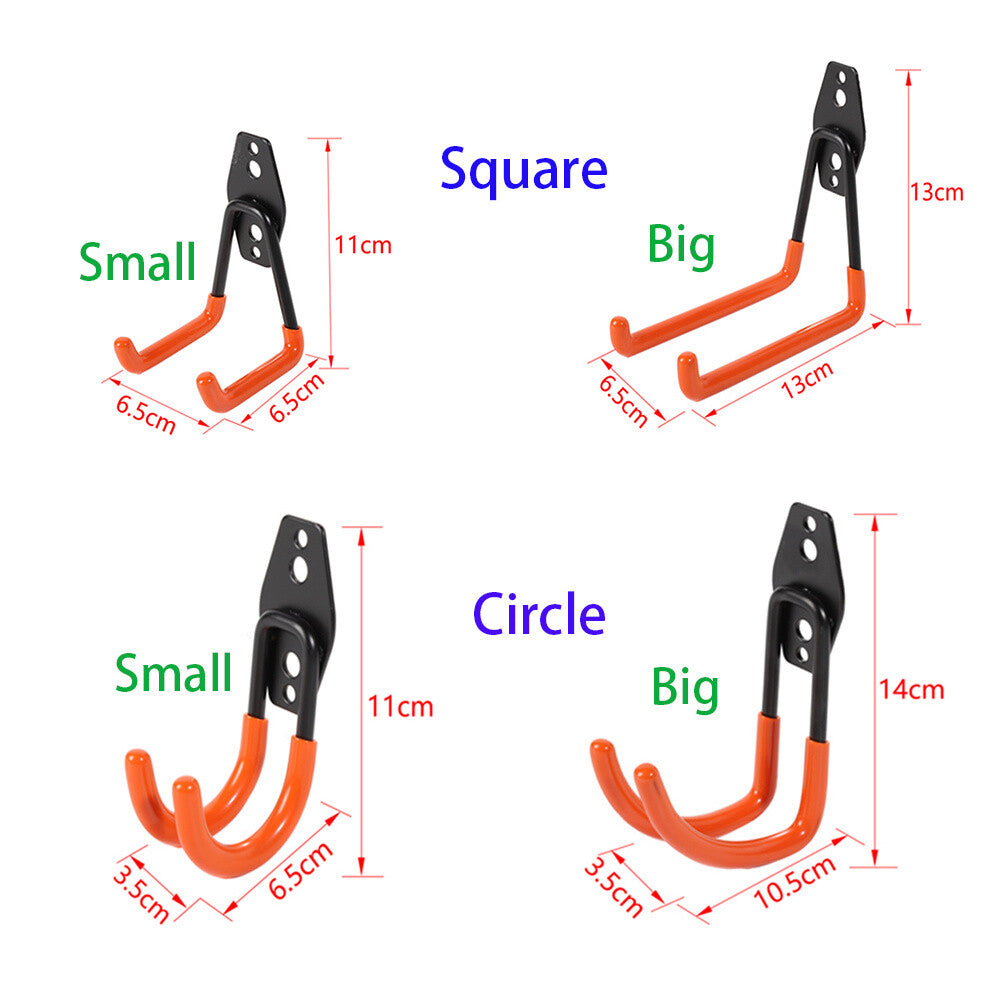 Round Car Coat Hanger Clothes Hook Trim Fit for Ford Bronco 2021-23 Black Small