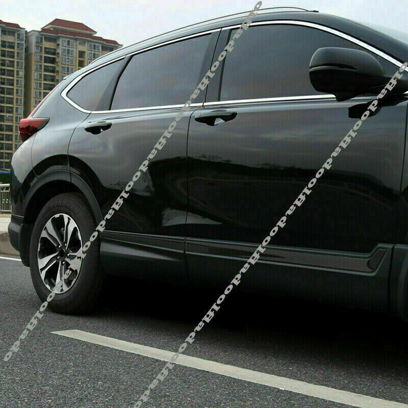 for Honda CRV CR-V 2017-22 Black Side Door Body Moulding Bar Protector Strips 6X