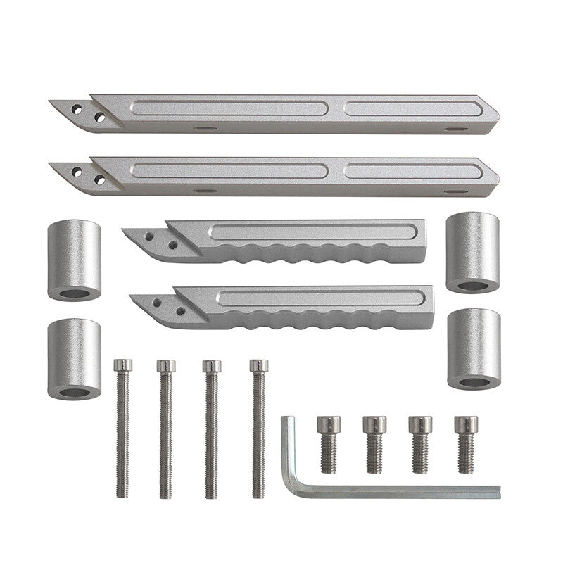 Front  Rear Grab Handles Kit Aluminum Grab Bar for 2007-2018 JK for Jeep for Wrangler