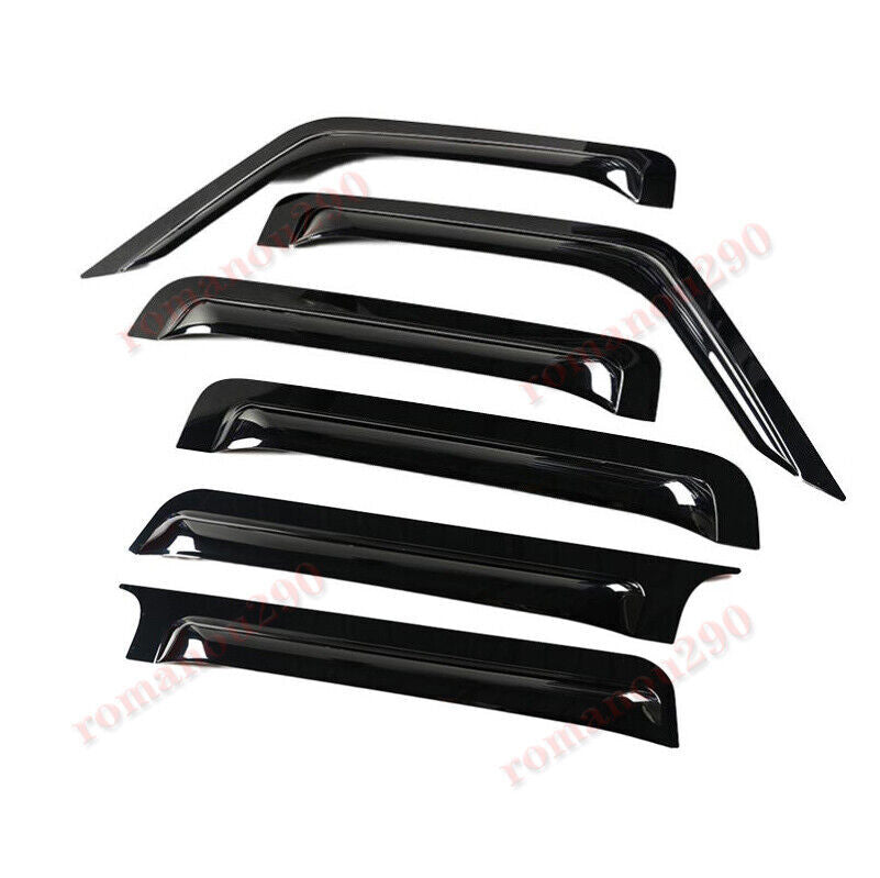 for Mercedes-Benz G-Class 2019-23 Black Window Visor Vent Shades Sun Rain Guard