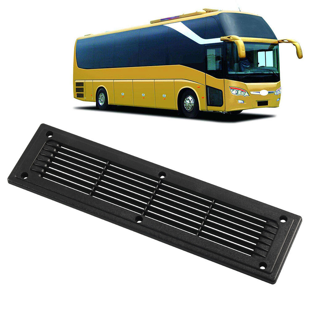 Straight Louver Air Outlet Grill Cover Ventilation Panel For RV Bus