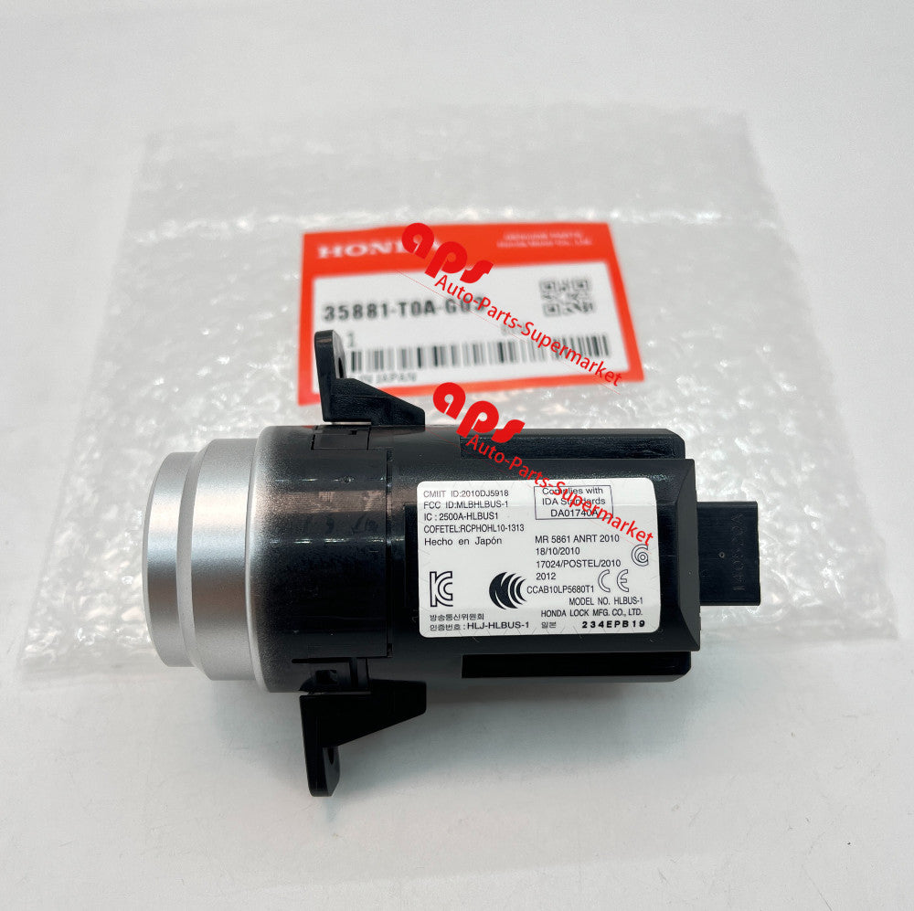 Equipment Manufacturer New Engine Start-Stop Switch for 2012-2018 for Honda CR-V 2.4L 35881-T0A-G03