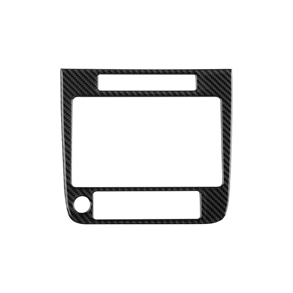 Carbon Fiber Navigation panel Trim Cover for VW Touareg 2011-2018 Type B
