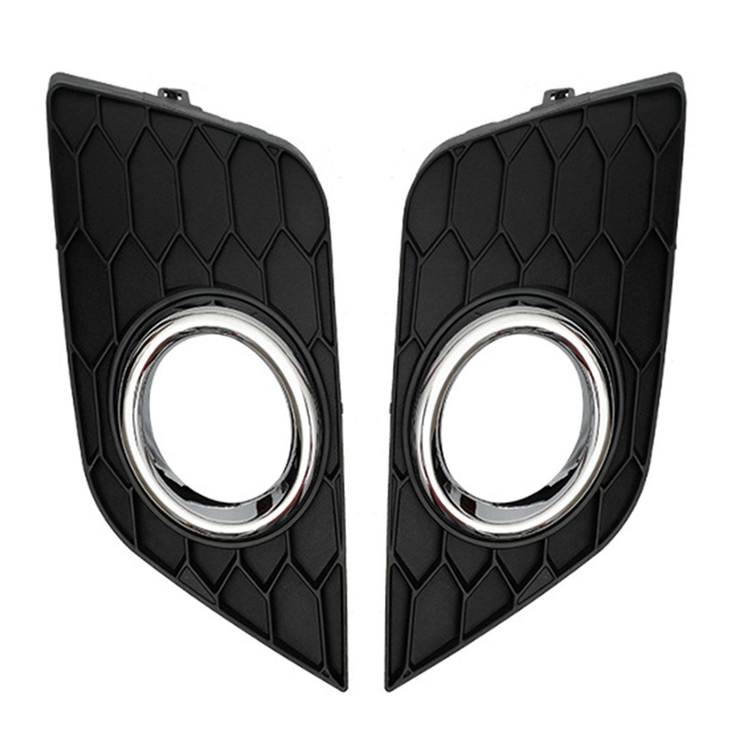 1 Pair Front Fog Lights Lamp Kit Bumper Cover Trim fit for Nissan Sentra 16-19 AT