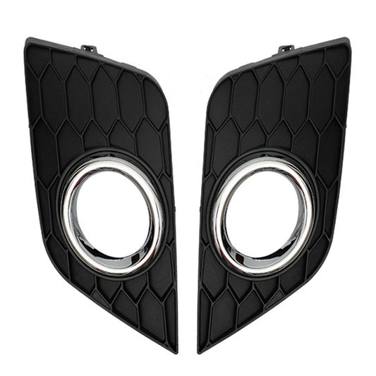 1 Pair Front Fog Lights Lamp Kit Bumper Cover Trim fit for Nissan Sentra 16-19 AT
