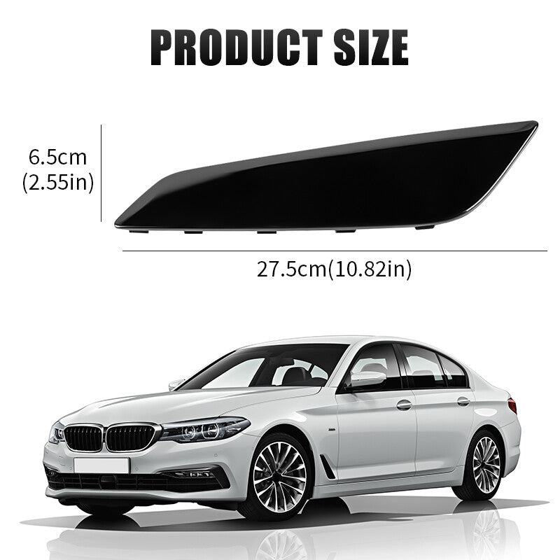 1X Gloss Black Fender Duct Trim Left Driver Side For 2017-2020 for BMW G30 5 Series