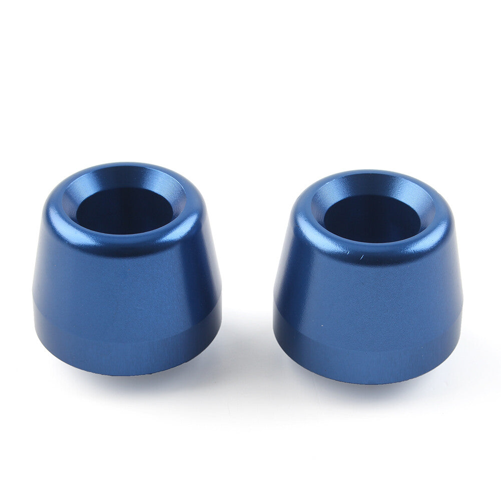 2¢ªCNC-Lenkergriffe Lenkerendschieberkappe f¨¹r for YAMAHA YZFR1 YZF-R1 2015-2023 Blau