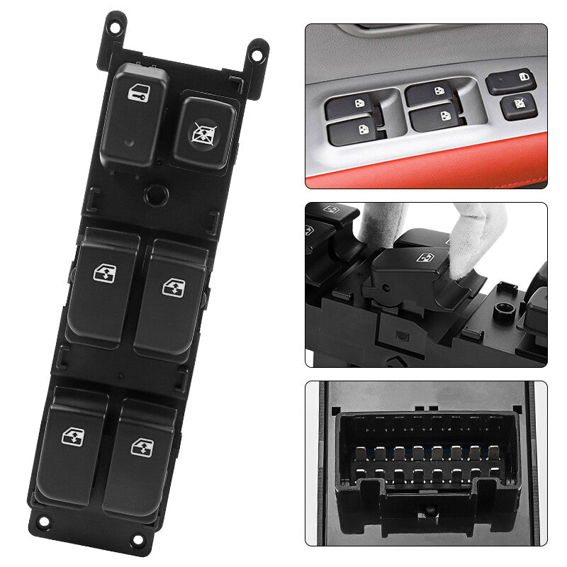 Left Driver Side Master Main Power Window Switch for KIA Rondo Carens 2007-2012