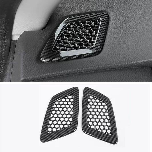 Carbon fiber exterior trim for Honda CRV/CR-V 2023/2024 car dashboard vent cover
