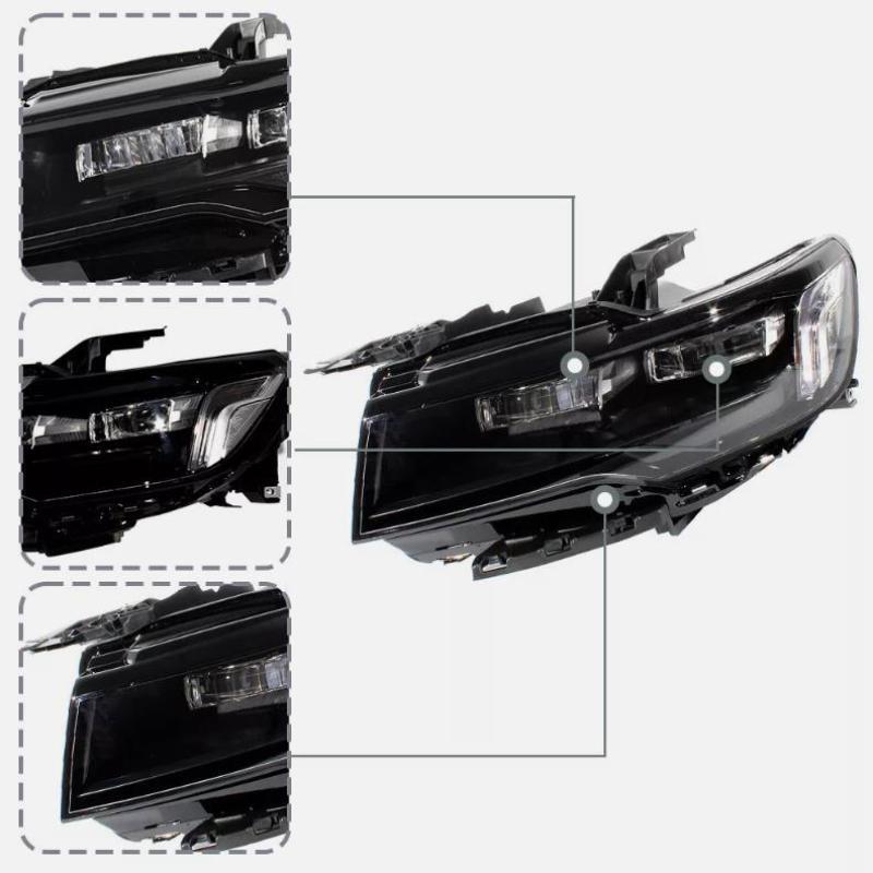 Full LED headlights for Cadillac for Escalade 2021-2024 US right-hand passenger vehicles.