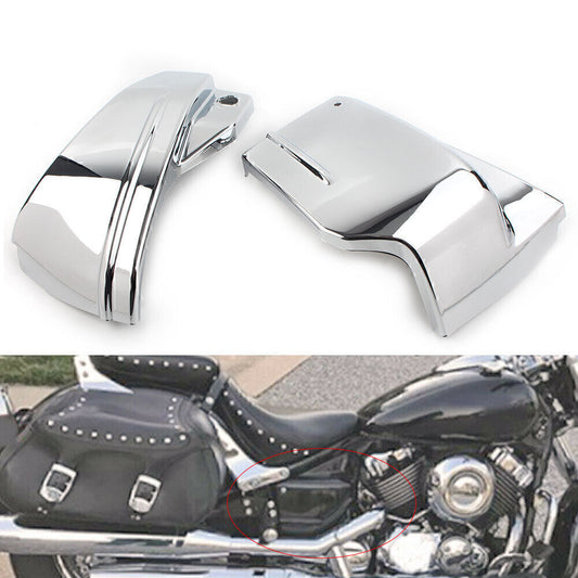 ABS-Batterie-Seitenabdeckung f¨¹r for Yamaha V Star 650 DragStar 650 XVS650 Chrom