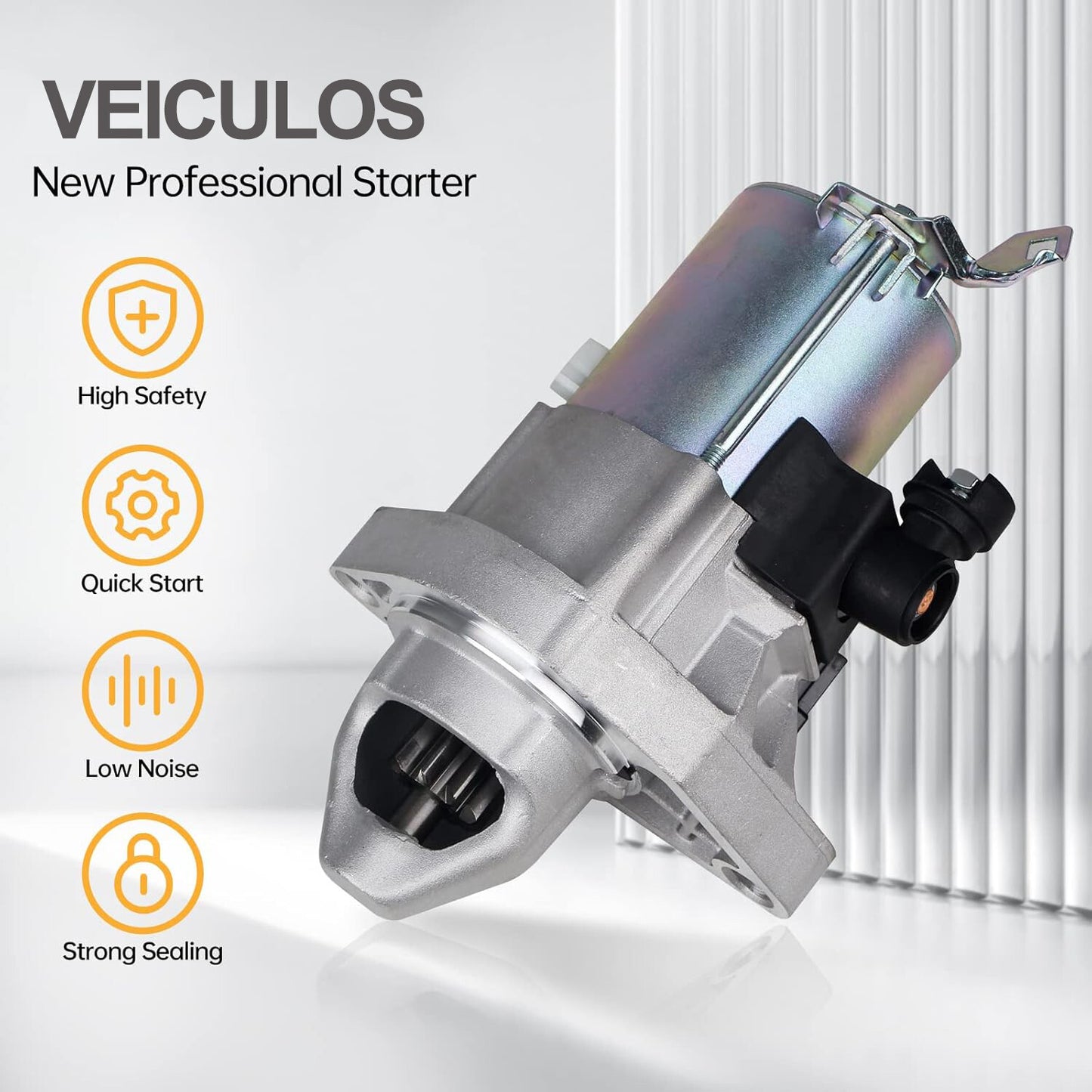 Starter for Honda for Civic 1.8L 2006 2007 2008 2009 2010 2011 17958 31200RNAA50