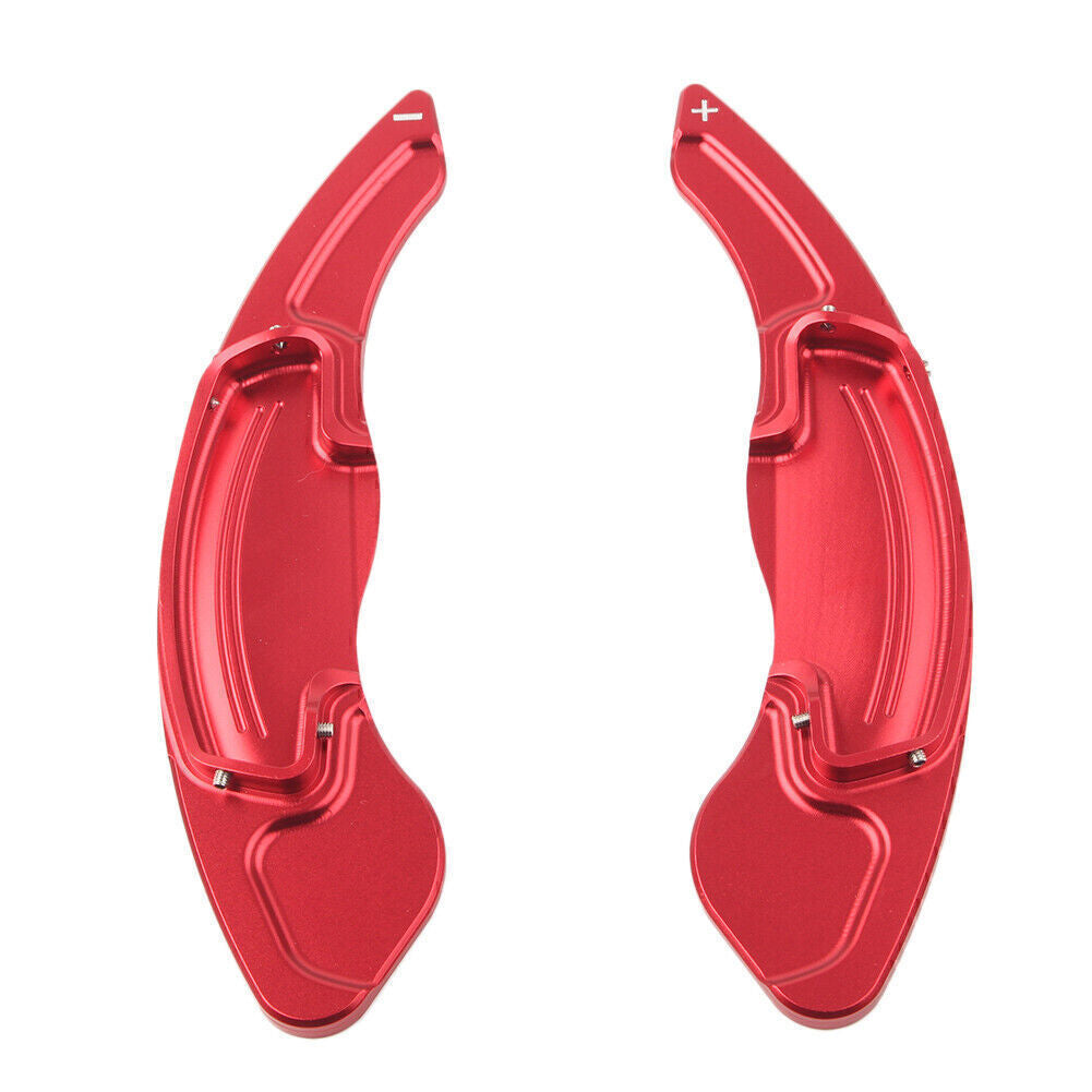 2pc Steering Wheel Shift Paddle Extension Shifter Fit for Honda Accord for Acura CDX Red