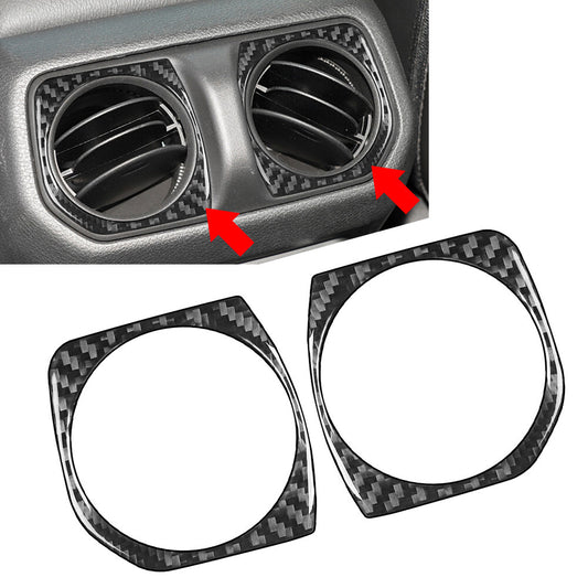 Rear AC Air Vent Outlet Cover Trim for Jeep for Wrangler JL JLU Gladiator JT 2Pcs