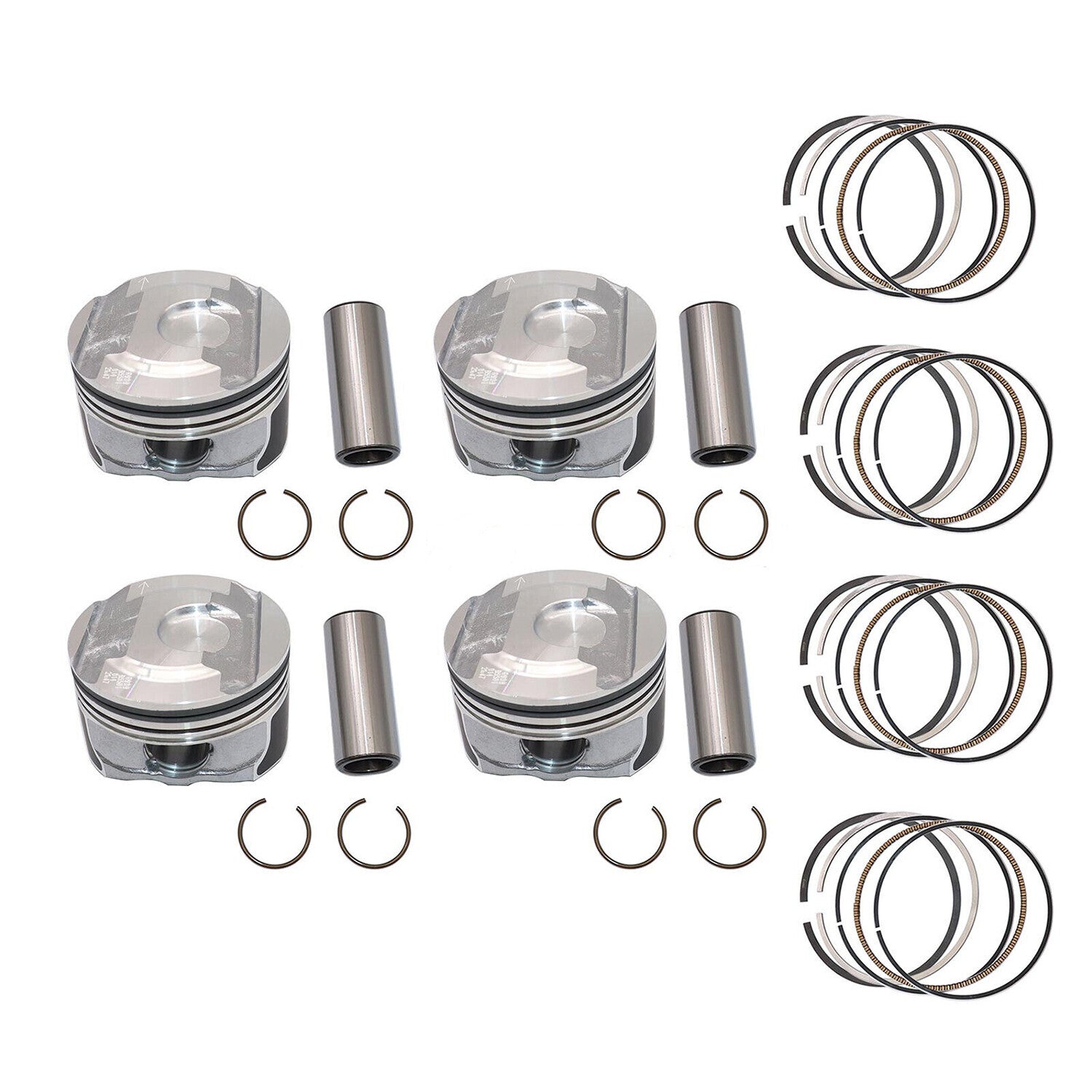 2.0T Pistons  Rings Kit Fit for Buick Regal GL8 for ES for Cadillac ATS XT5 for Chevrolet
