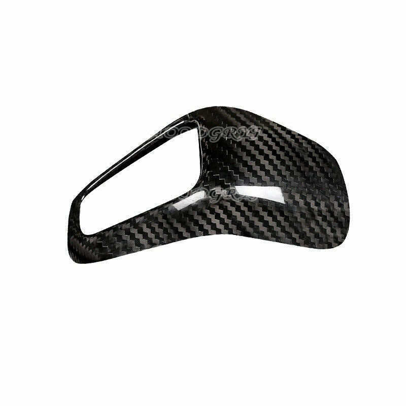Carbon Fiber Gear Shift Knob Cover Moulding Trim for Porsche for Cayenne 2019-2023