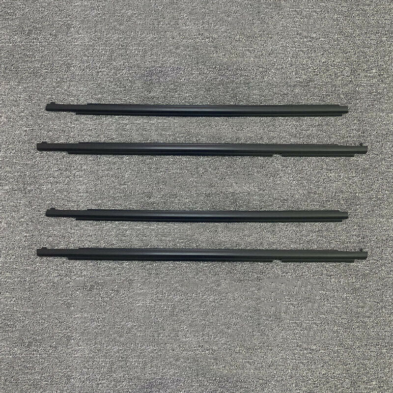 for Lexus LX570 2008-2021 Factory style Black Door Belt Molding Weatherstrip Kit