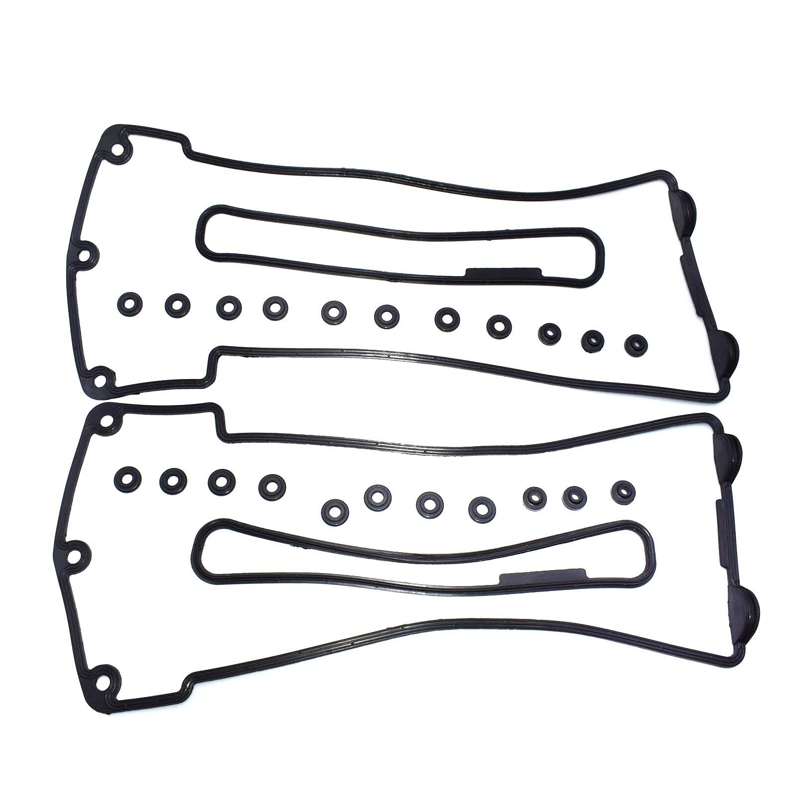 New valve cover gasket left and right kits suitable for BMW E38, E39, E53, 540i, 740i, 740iL, X5
