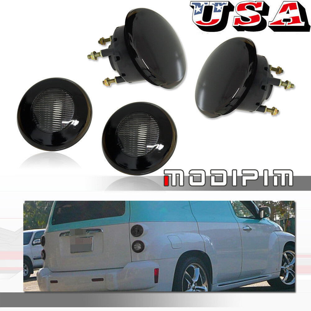 4-piece set of rear spare light + upper taillights. Suitable for Chevrolet HHR models manufactured between June 2011 and October 2016.