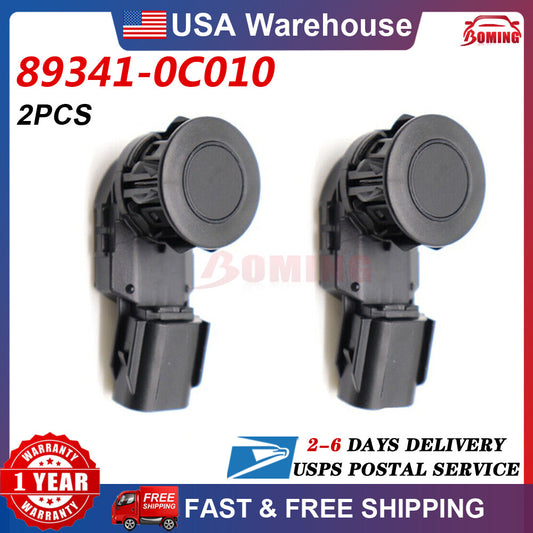 Bumper Parking Sensor Black 89341-0C010 for Toyota RAV4 Tacoma Tundra 2014-18 US