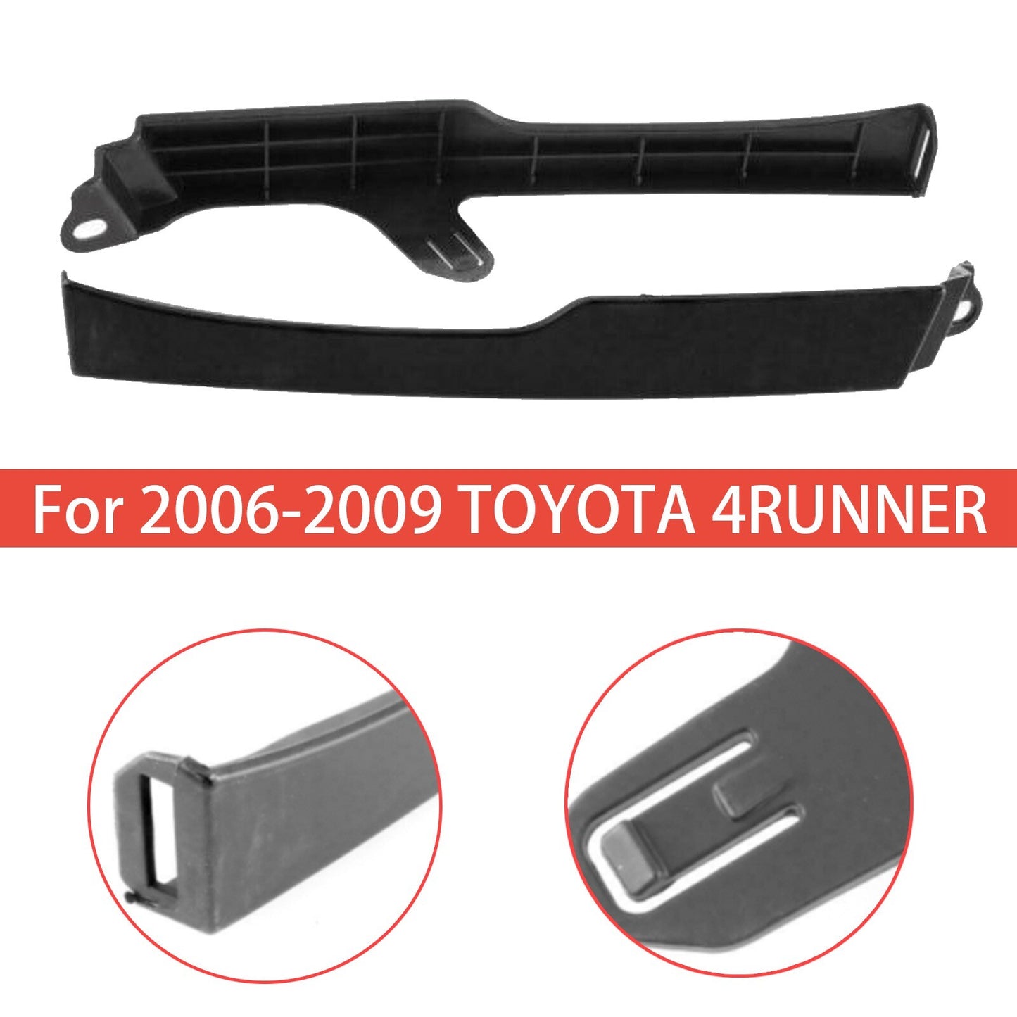 Front bumper grille headlight filler trim kit right-hand LH suitable for 06-09 for Toyota 4Runner AT