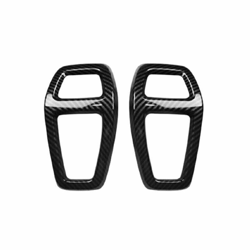 Inner LR AC Air Outlet Vent Cover Trim Fit for Kia Sorento 2021-22 Carbon Fiber
