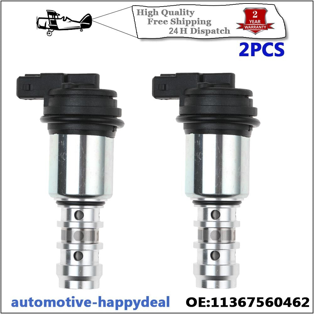 2X Vanos Camshaft Solenoid Timing Valves for BMW X1 X5 X3 1 3 5 6 7 Series New