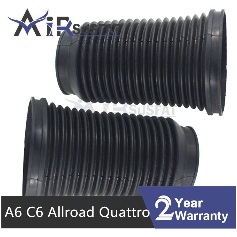 2x New Front Dust Cover Air Suspension Boot for Audi A6 Allroad Quattro 2005-11