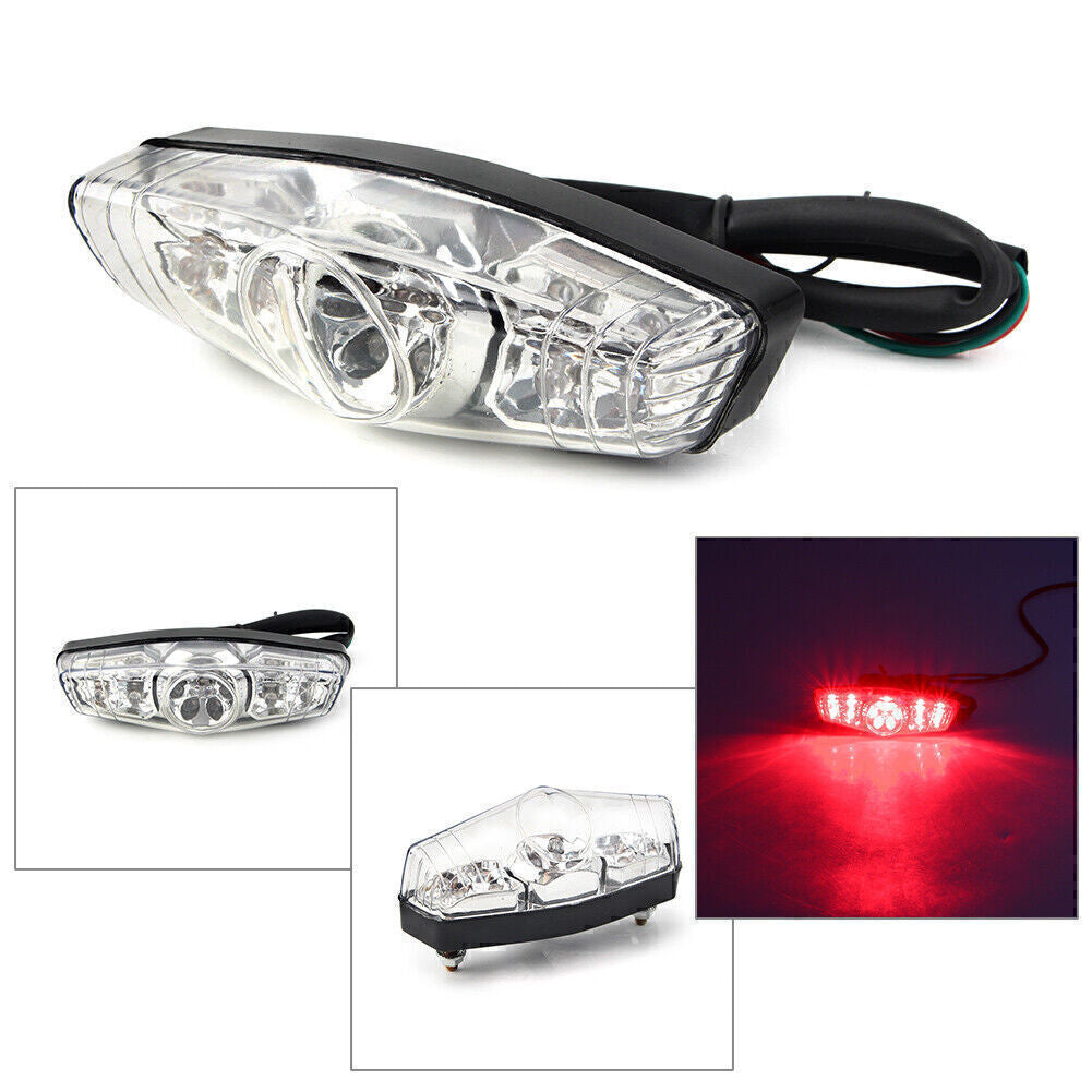 Motorcycle LED Integrated Rear Tail Light Running Lamp Fit for Honda for Yamaha