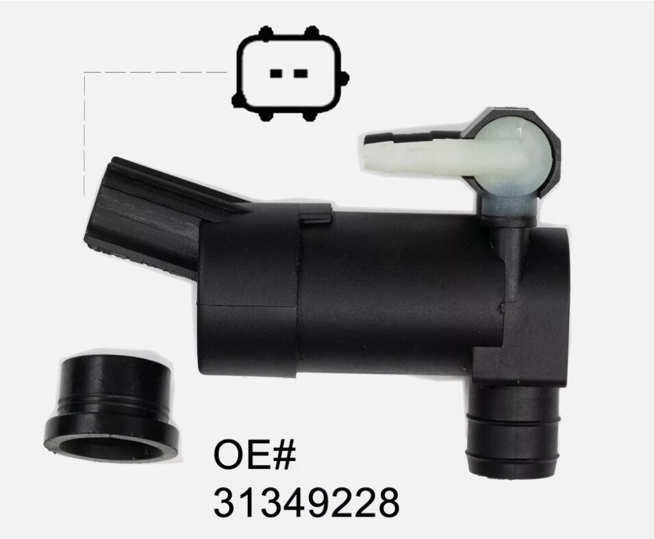 for Volvo  for Ford 30699952 Twin Outlet Motor Front  Rear Windscreen Washer Pump