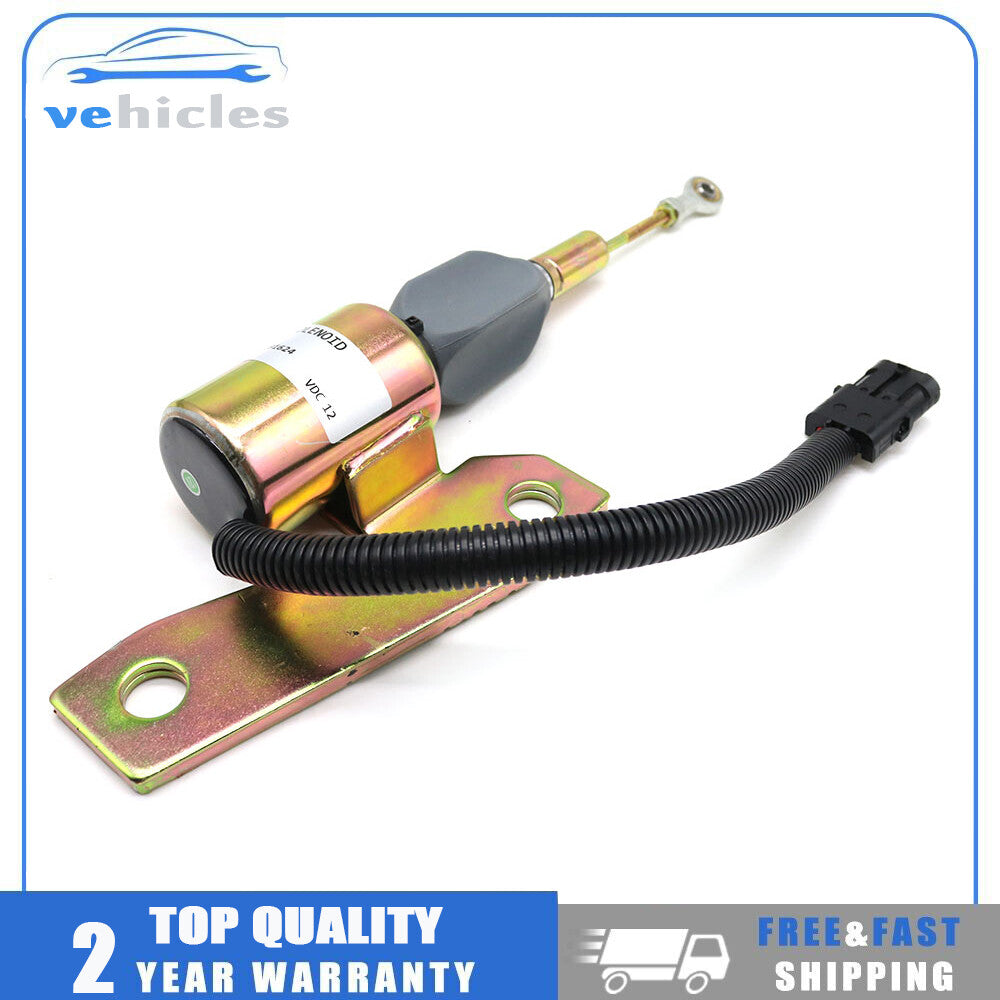 Replacement part for 12-volt shut-off solenoid valve 3991624 for 5.9B and C engines.