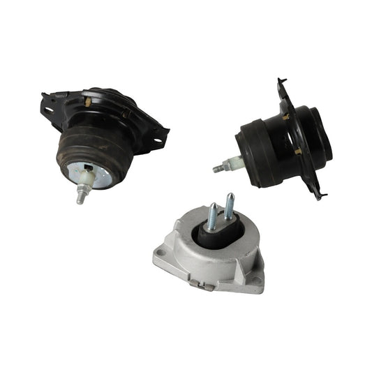 3X Engine Motor Trans Mount For 11-19 for Jeep Grand Cherokee 3.6/5.7L A5611 A5488