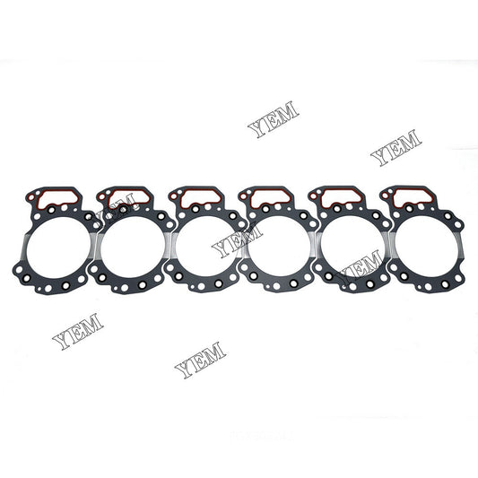 6D125 Head Gasket 6150-17-1813 Fit For Komatsu Engine For Komatsu Head Gasket