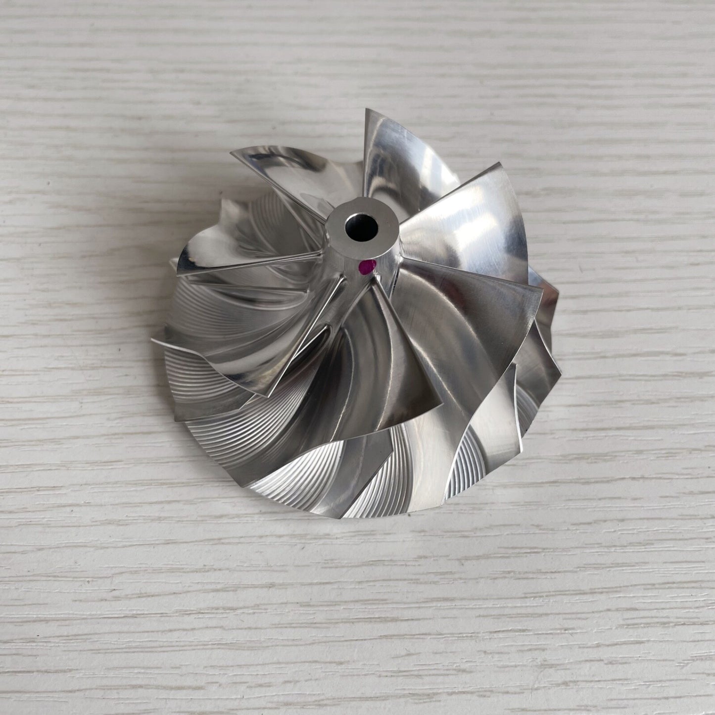 B03G reverse 7+7 blades 65.20/82.00mm high-performance billet compressor wheel