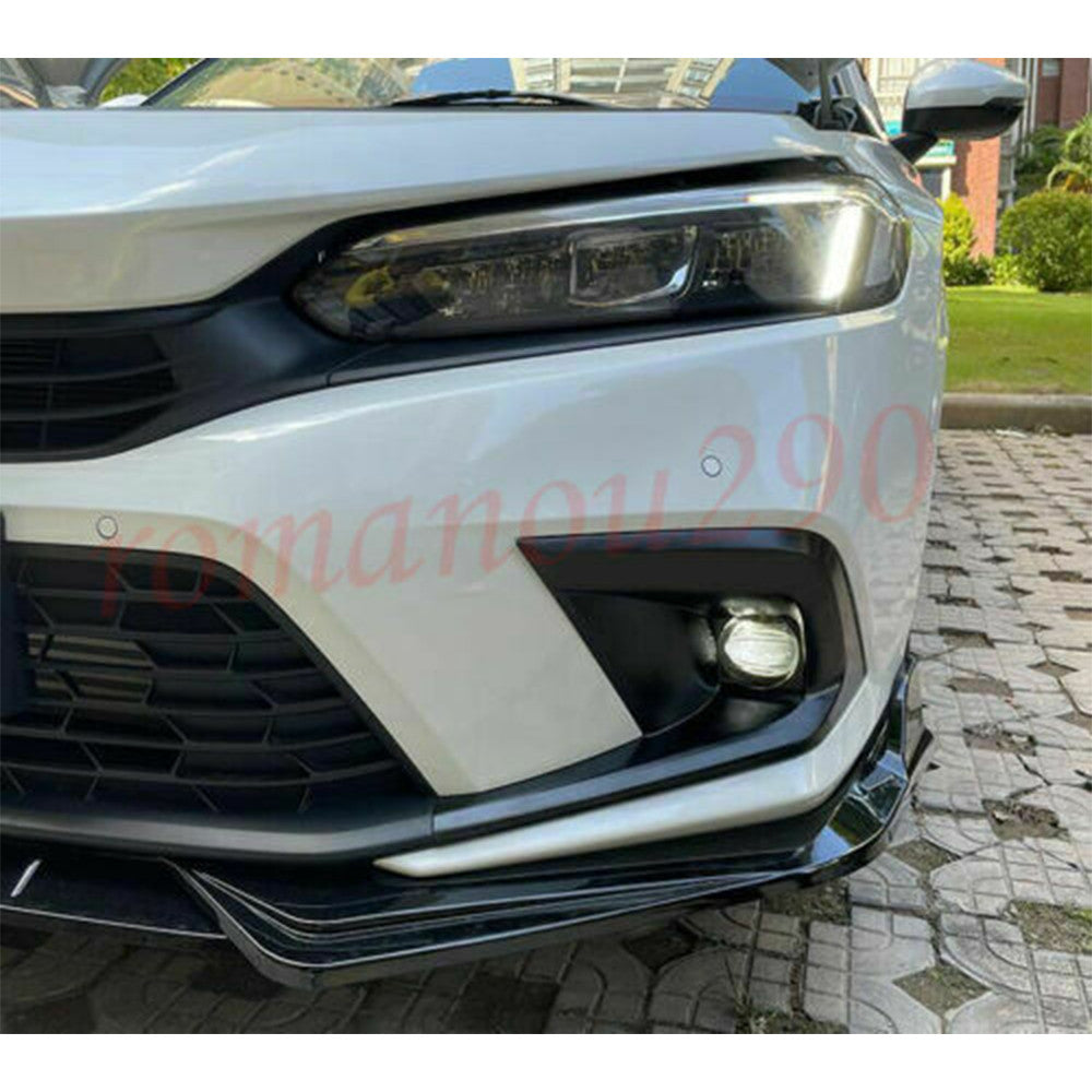 NEW for Honda for Civic 2022-2023 LED Bumper Fog Lights Driving Lamps W/Cable Switch