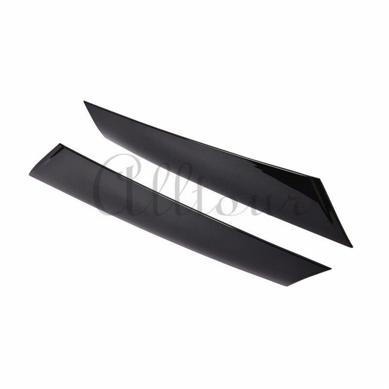 Pair Set of 2 Front Black Windshield Post Trims for Mini R57 R56 R55