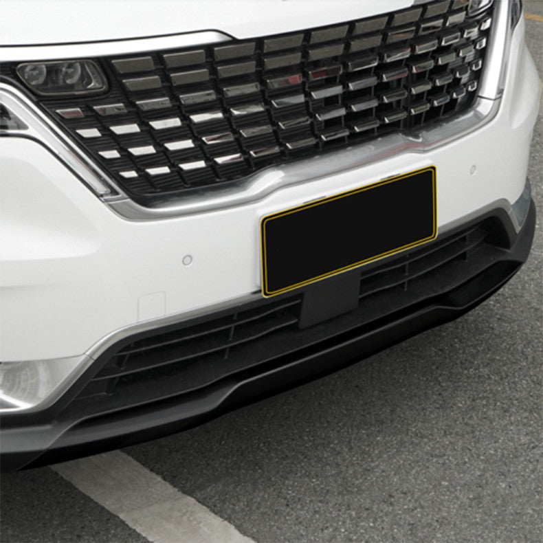 for Kia Carnival 22-24 Black ABS Front Bottom Bumper Lid Moulding Guard Cover 1P