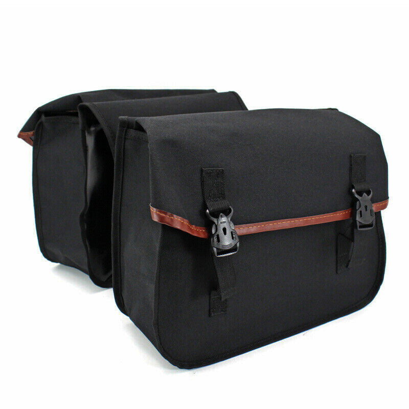 Motorcycle saddle bag luggage box motorcycle saddle side and rear for seat box storage canvas