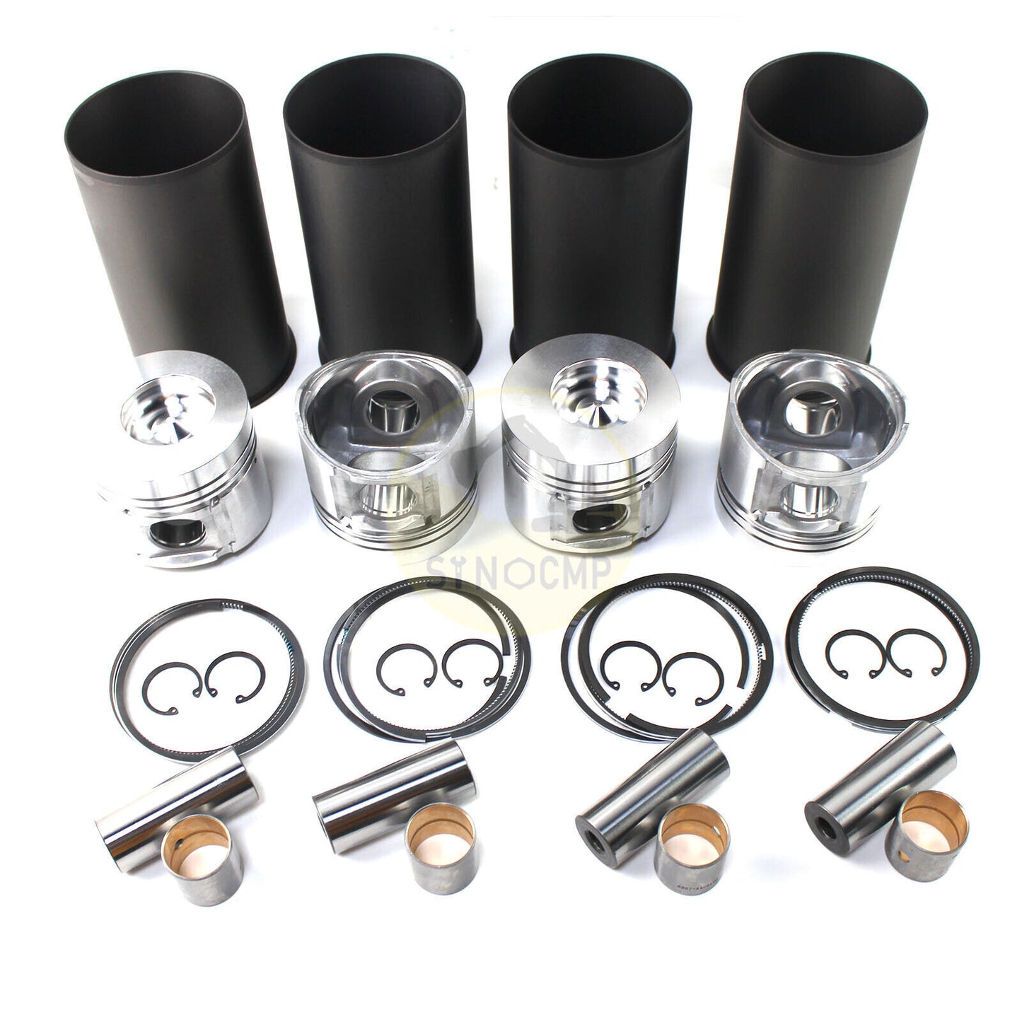 For Engine 460 470 Q3.3 QSB3.3 B3.3T Engine Rebuild Kit w/Valves.
