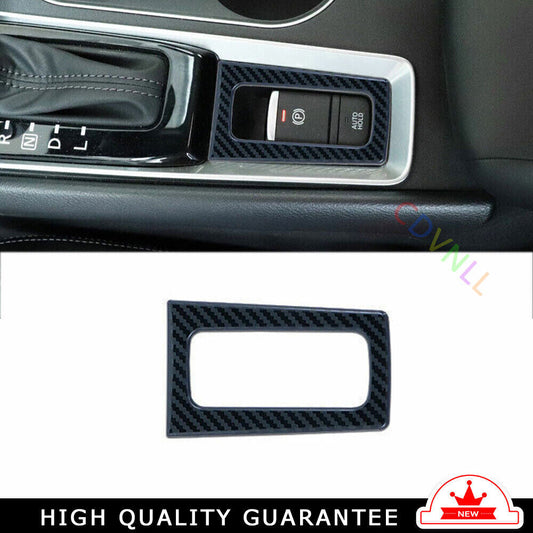 Car Electronic Handbrake Decoration for Nissan Altima 2019-22 Steel Carbon Fiber