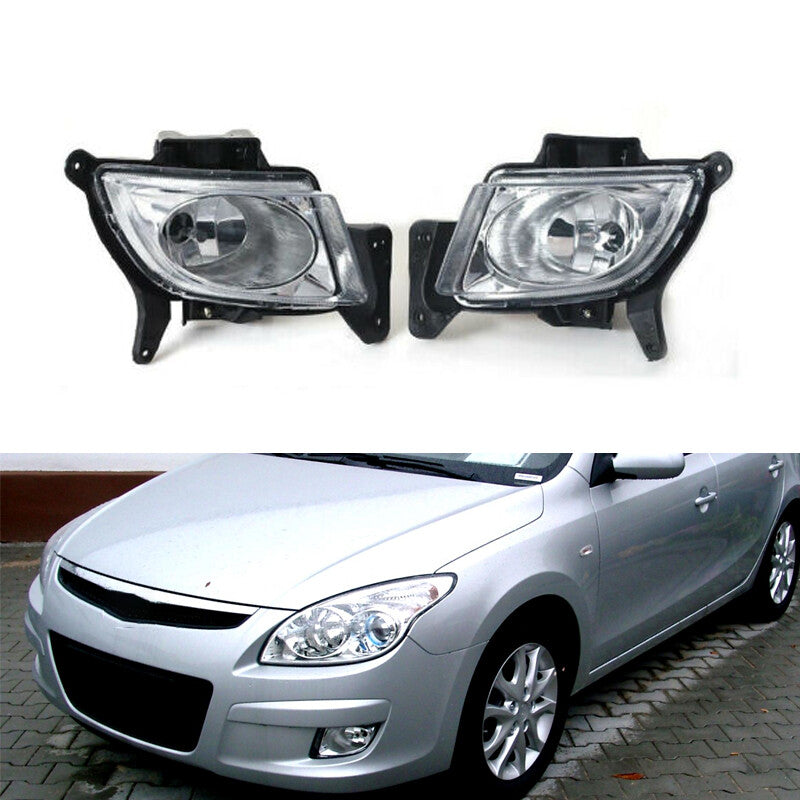 1 Pair for HYUNDAI I30 2007-2012 Front Bumper Fog Lights Driving Fog Lamp