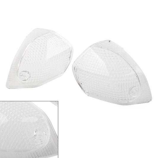 for KAWASAKI ZZR400 1993-03 ZZR600 93-08 Clear Rear Turn Signal Indicator Lens2x