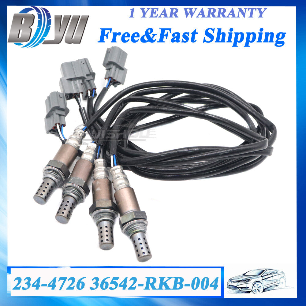 4x 234-4726 36542-RKB-004 Oxygen Sensor Downstream for Acura TL RL for Honda Odyssey