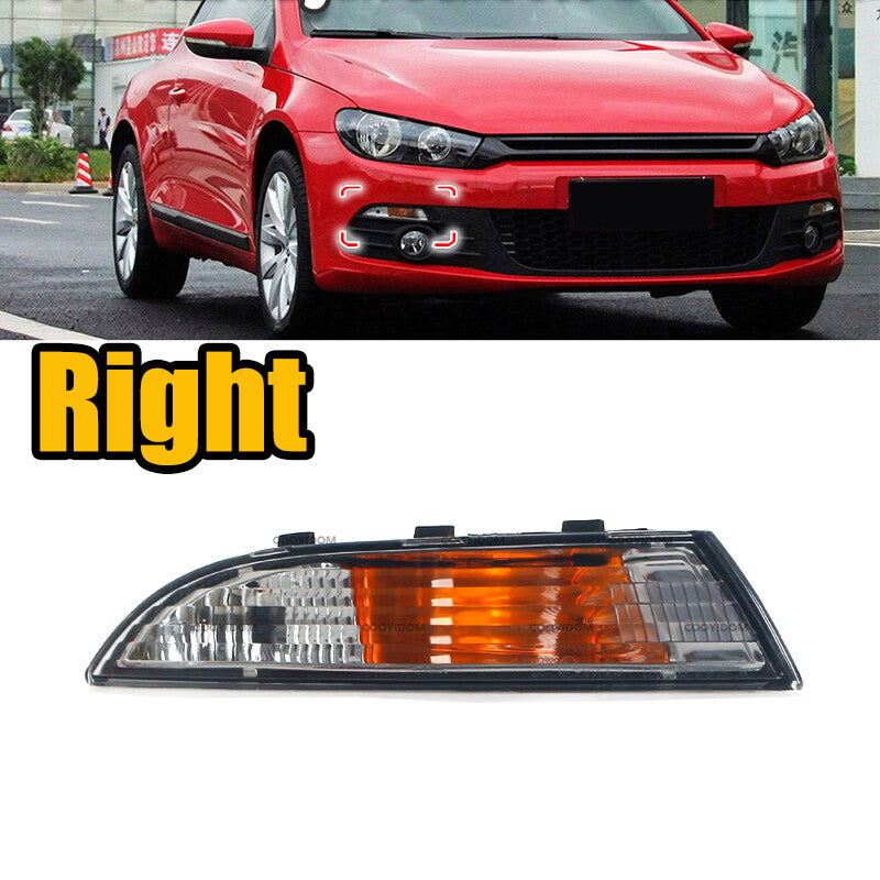 Right Front Bumper Turn Signal Lamp for Volkswagen Scirocco 2009-2014