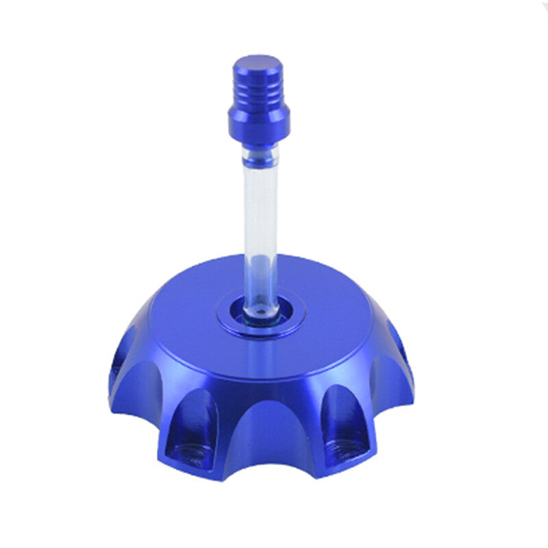 1 Fuel Gas Tank Cap Vent Air Valve Breather Tube Pit Dirt Bike Motorcycle Blue