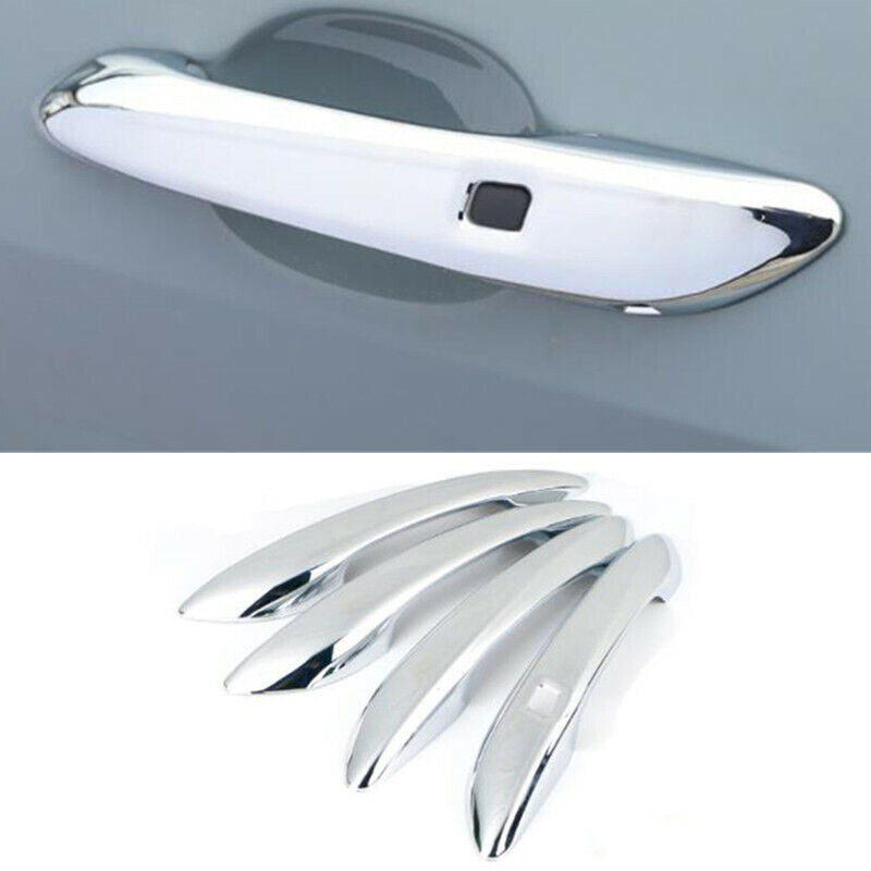 Chrome Exterior Door Handle Molding Cover Trim 4x for Hyundai for Elantra 2021-2024