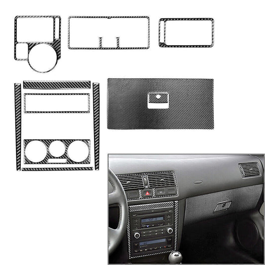 11 Pcs Interior Decoration Kit Cover for VW for Golf MK4 for Jetta for Bora R32 1999-04