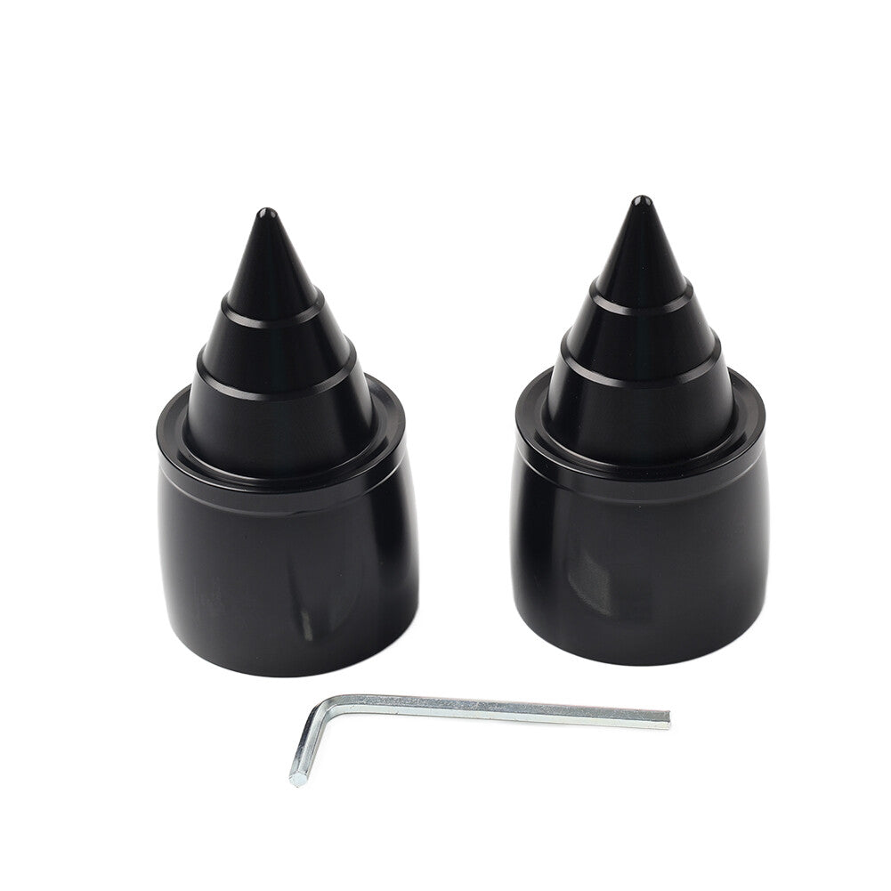 Front Axle Nut Cap Cover FITS for Harley Touring Road Street Glide Softail