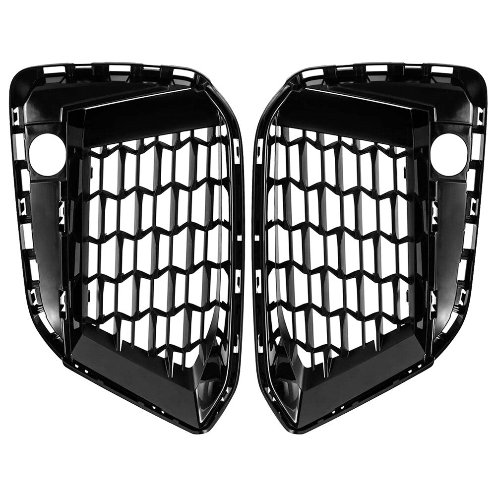 2Pcs For 5' G30 G31 M-Sport 2021-2023 Front Left+Right Bumper Lower Bezel Grille